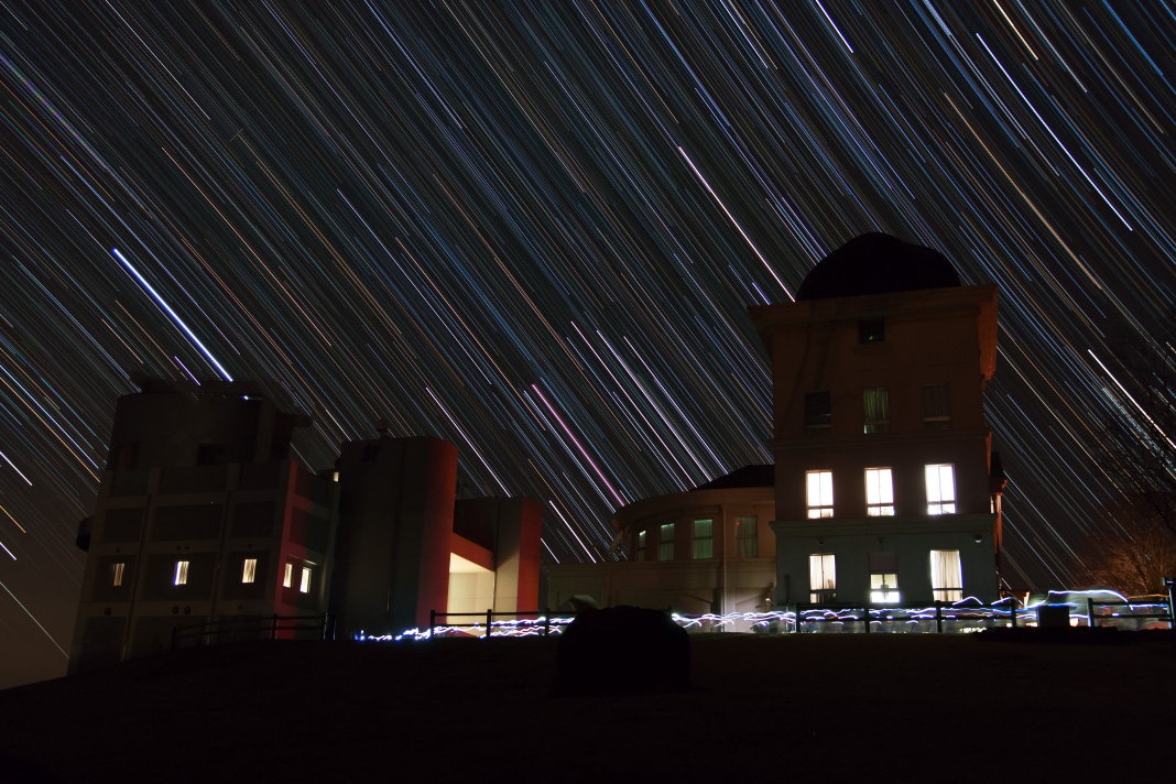 20130112-西はりま天文台に沈むオリオン座