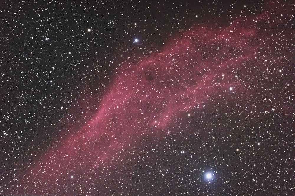 NGC1499 カリフォルニア星雲（ペルセウス座の散光星雲）