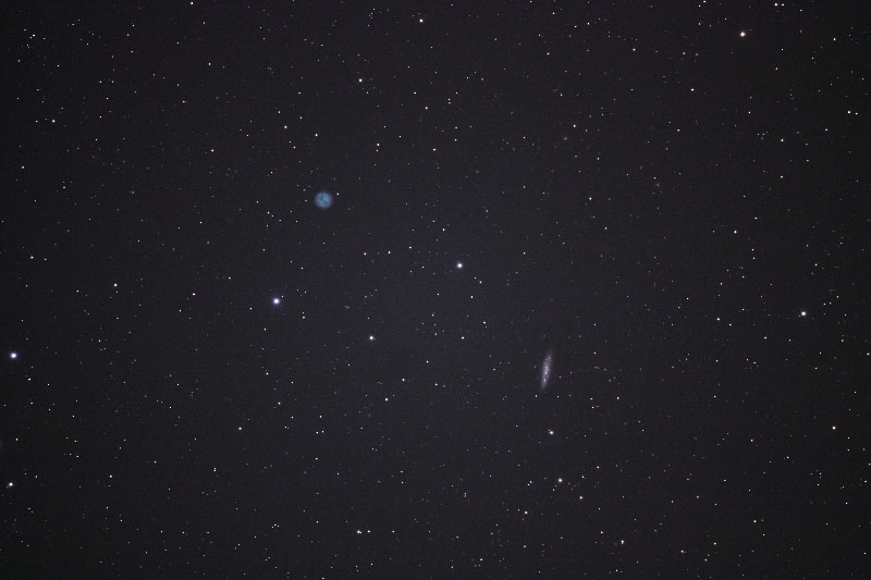 M97（ふくろう星雲）とM108