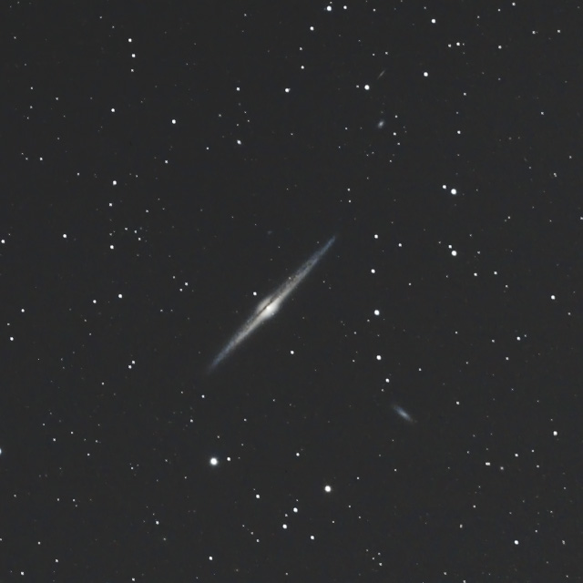 NGC4565（かみのけ座の系外銀河）