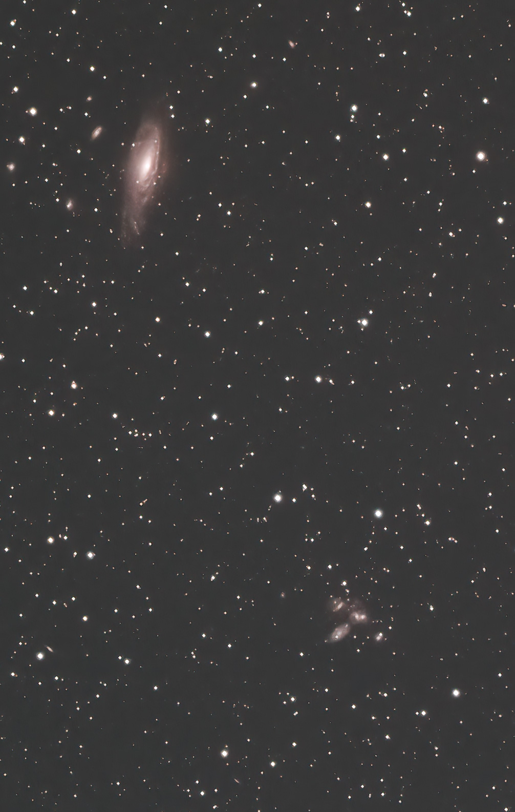 NGC7331とステファンの五つ子
