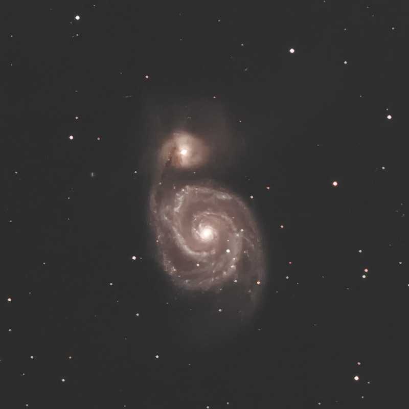 M51 子持ち銀河