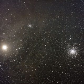 アンタレスと球状星団M4