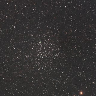 散開星団M46と惑星状星雲NGC2438