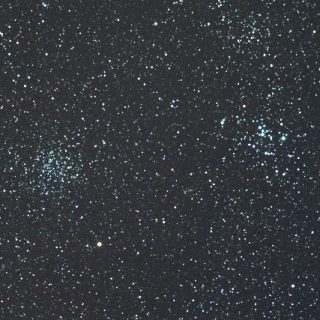 とも座の散開星団 M46, M47
