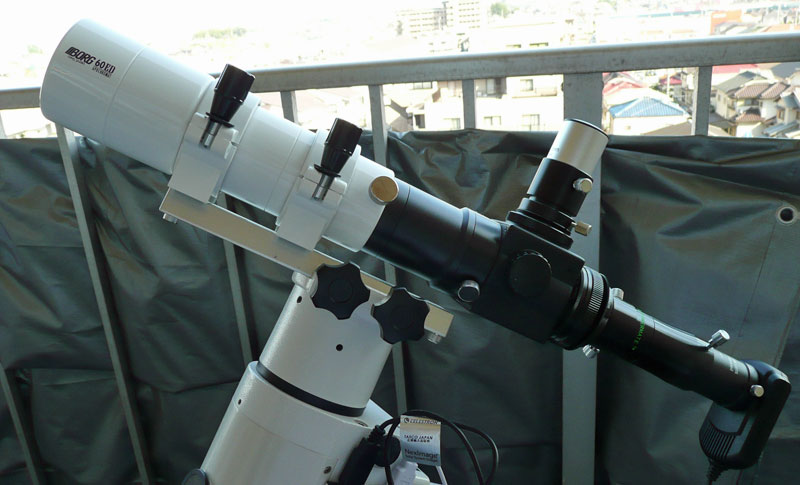 ミニボーグ60EDによる木星撮影