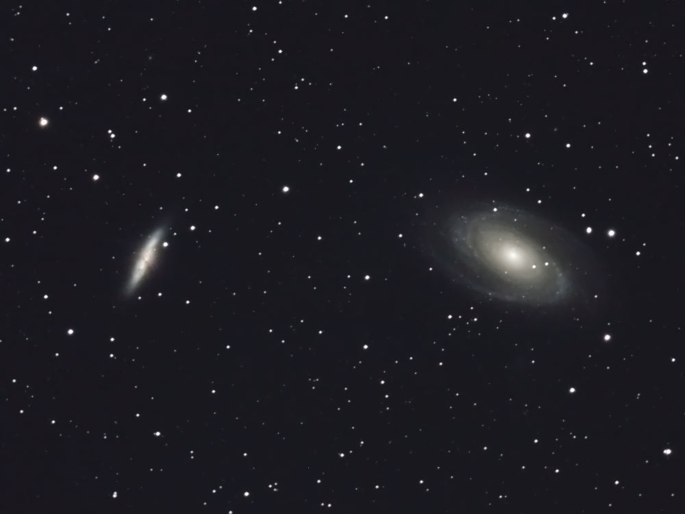 系外銀河M81とM82