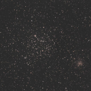 散開星団 M35 & NGC2158