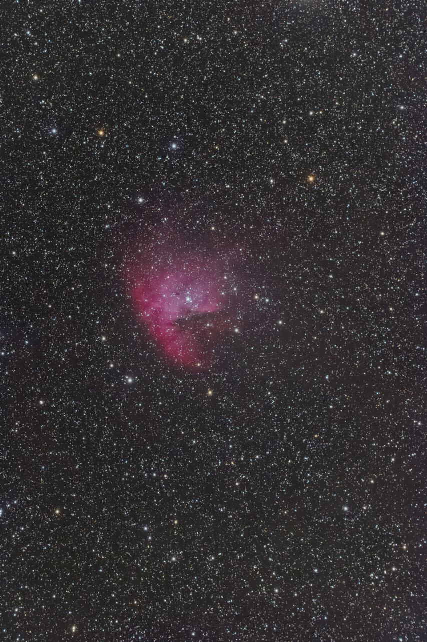 今回購入ELシートで再処理・NGC281（パックマン星雲）