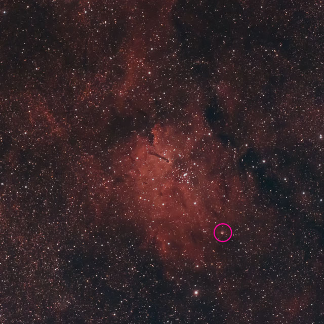 反射星雲 NGC6820 