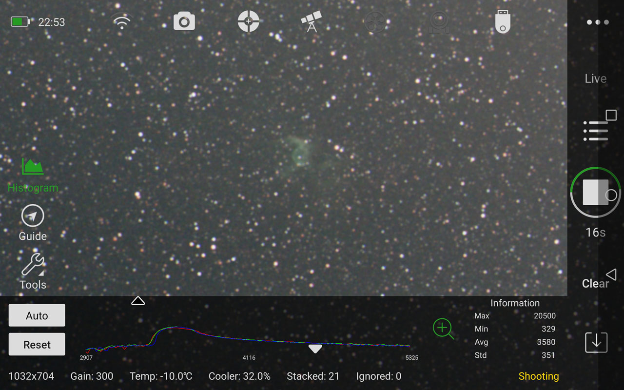 NGC2359　トールのかぶと星雲　（30秒✕スタック数21・倒立）