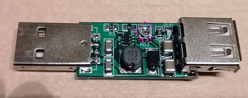 USB電圧変換モジュール