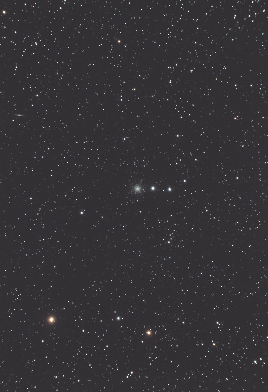 やまねこ座の球状星団NGC2419近傍