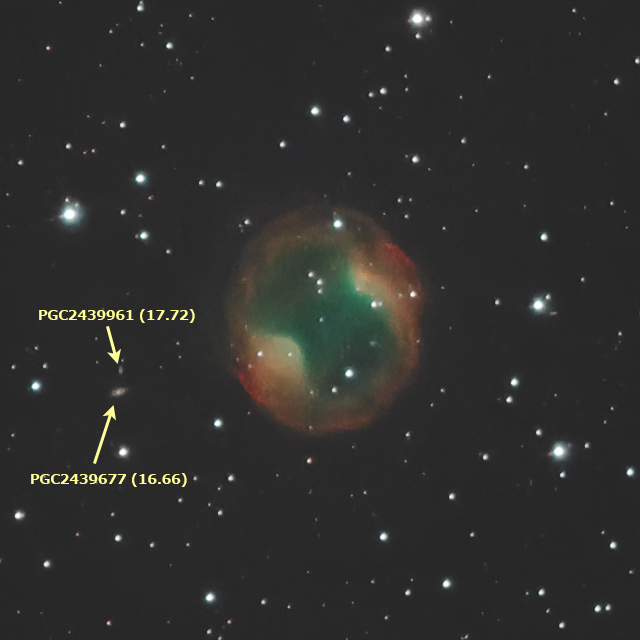 惑星状星雲 PK164+31.1近傍の系外銀河