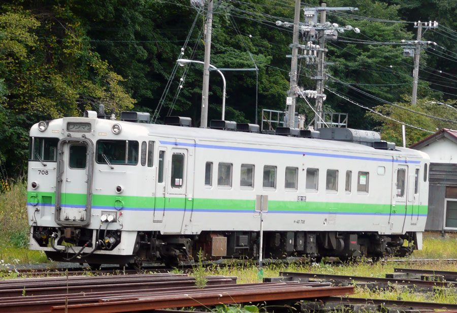 網走・キハ40形708号機・2010年9月