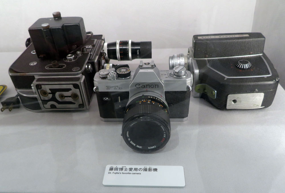 サイエンスLABO 藤田哲也博士のカメラ　Canon FTb