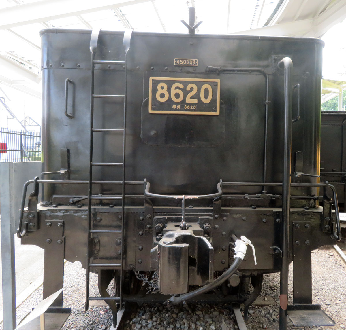 8620号機（青梅鉄道公園） 外観　2022年6月