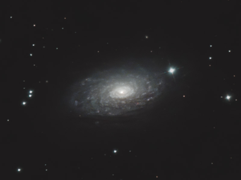 系外銀河M63（ひまわり銀河）