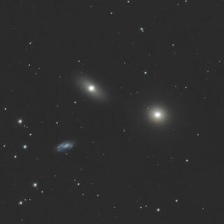 系外銀河 M105付近