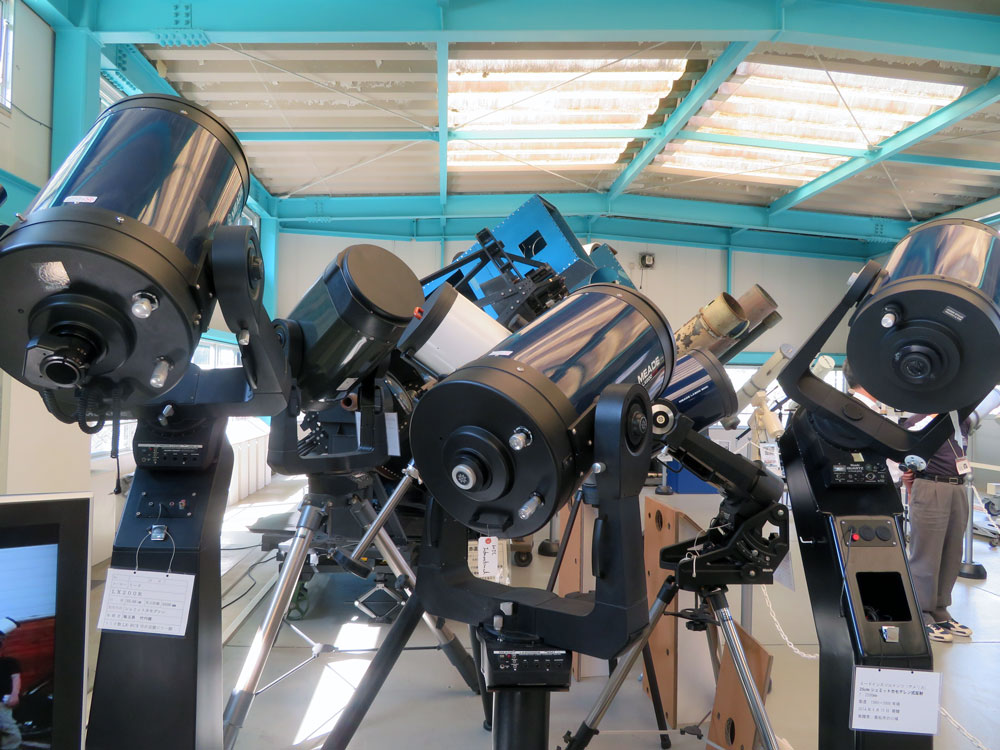 ミードのカセグレン望遠鏡エリア