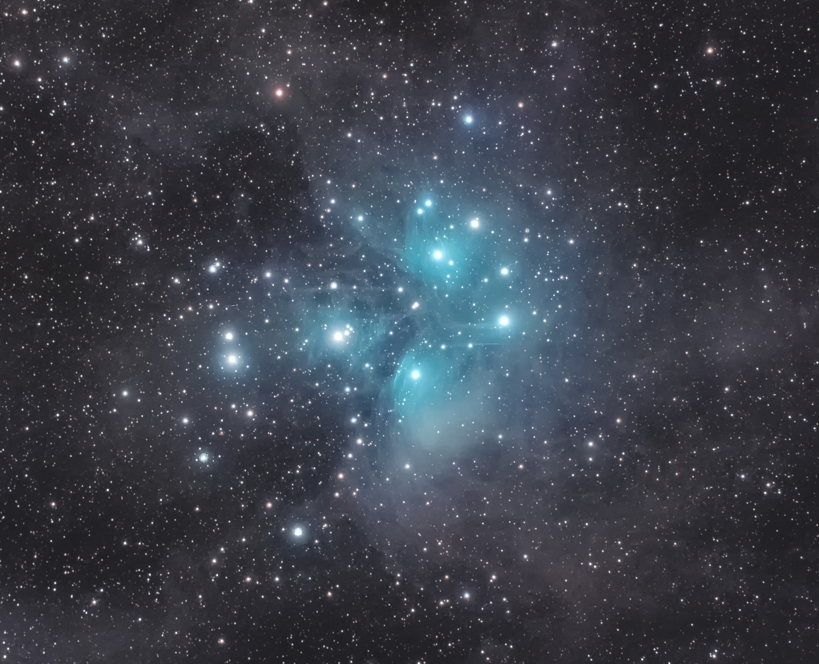 M45 プレアデス星団（すばる）