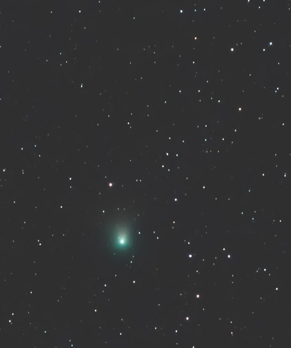 C/2022 E3 ズィーティーエフ彗星（2023/1/1 6:01-6:10）