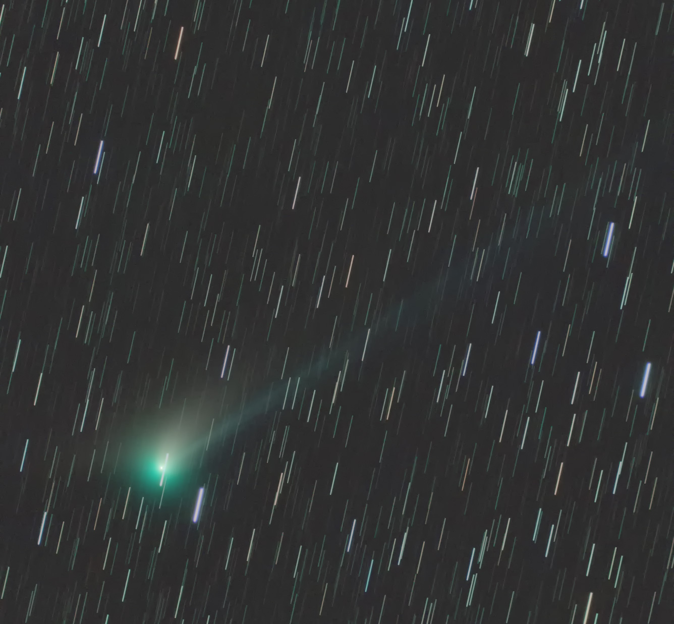 C/2022 E3 ズィーティーエフ彗星（2023/1/19 4:21-5:51）