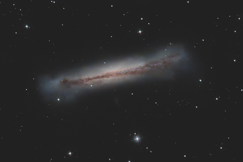 NGC3628 「ハンバーガー銀河」