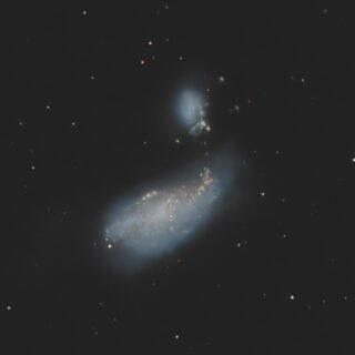 NGC4490「まゆ銀河」