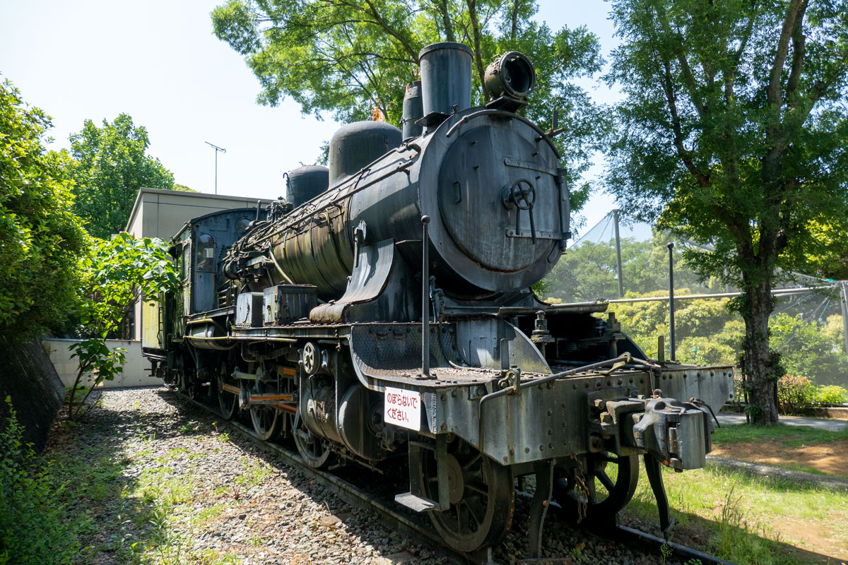 8620形蒸気機関車48696号機・大牟田市動物園