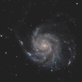 M101「回転花火銀河」と超新星2023ixf