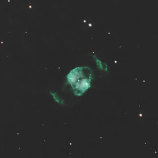 惑星状星雲 NGC2371「ドッグボーン星雲」