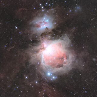 M42 オリオン大星雲付近