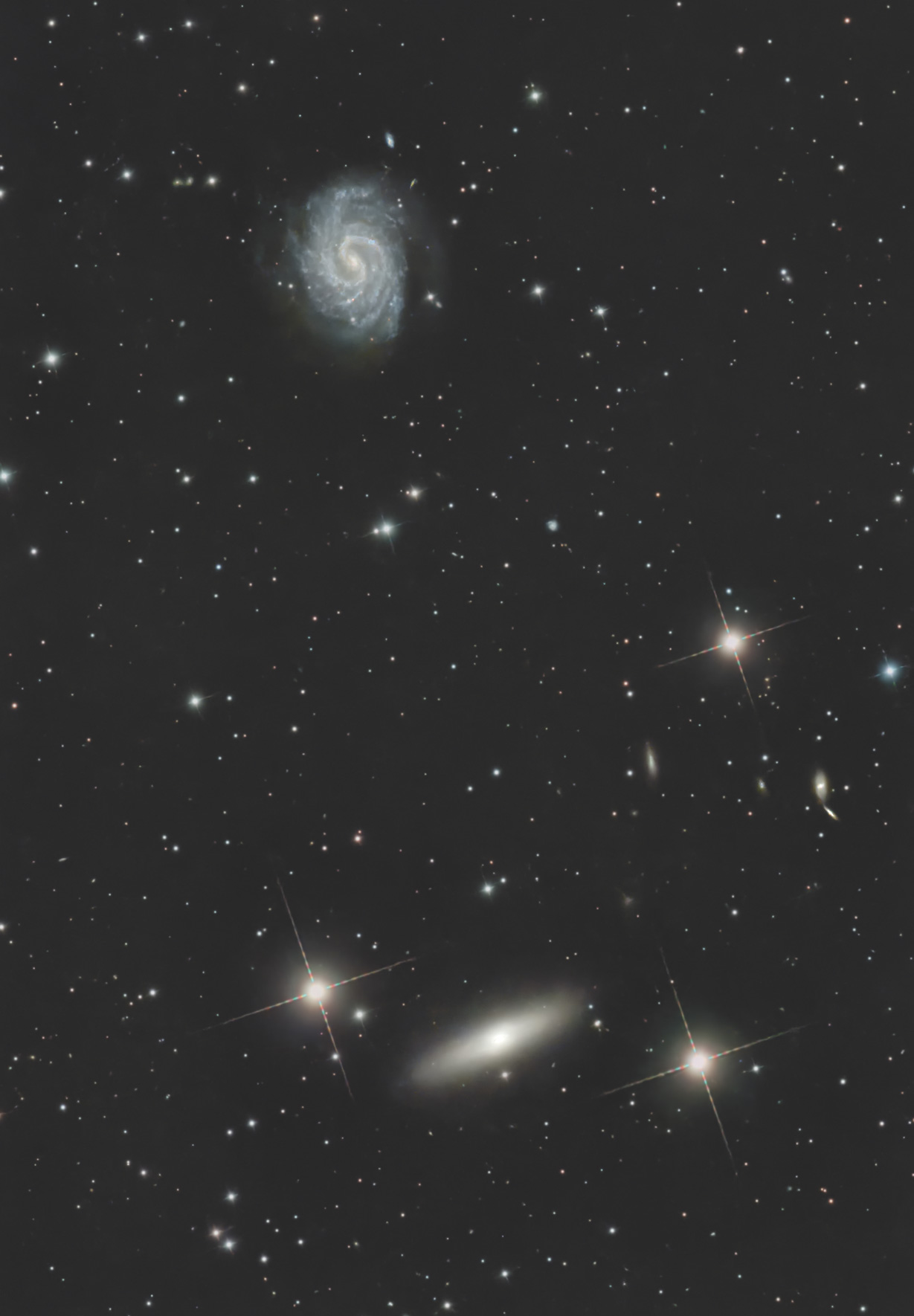 系外銀河NGC4535・NGC4526