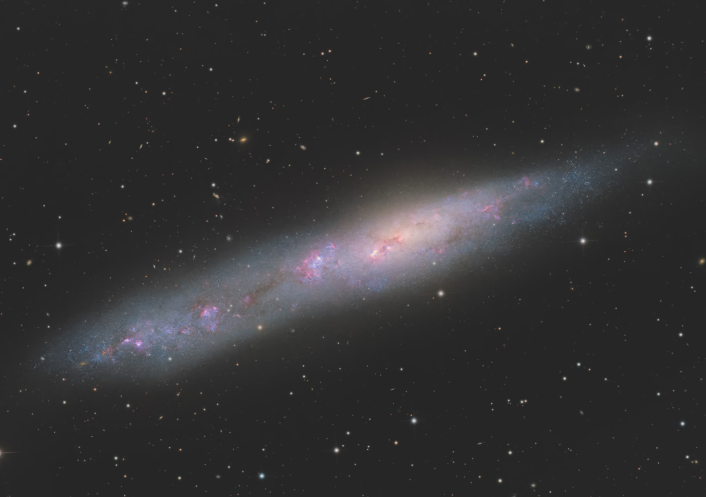 NGC55 ちょうこくしつ座の系外銀河