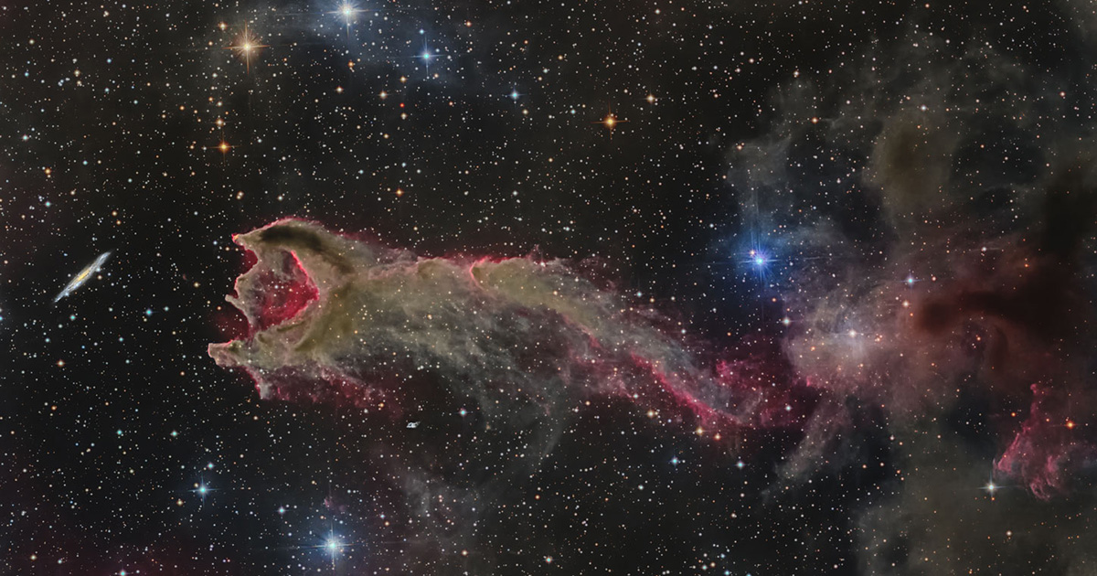 とも座「神の手」星雲