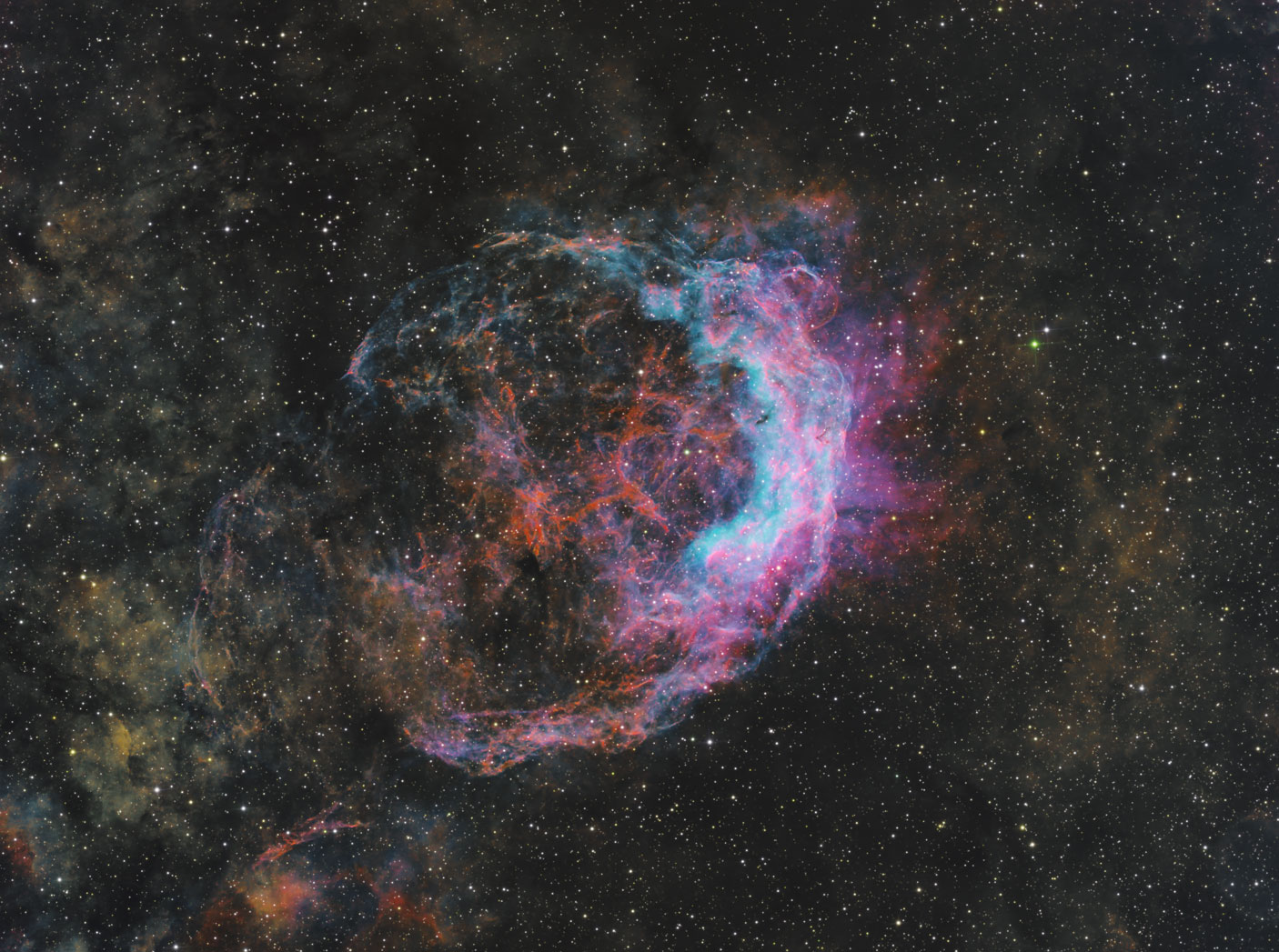 NGC3199 りゅうこつ座の散光星雲